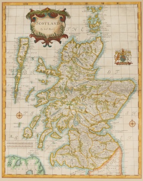 Robert Morden (c. 1650-1703) Map of Scotland