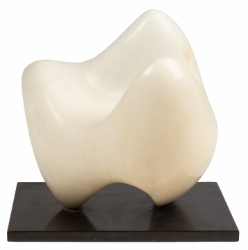 White Marble Sculpture, Attributed to Sidney Moore