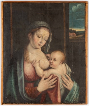 Early "Madonna and Child" After Barbara Longhi