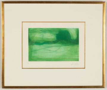 Helen Frankenthaler (American, 1928-2011) "Spring Veil"
