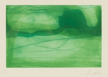 Helen Frankenthaler (American, 1928-2011) "Spring Veil"