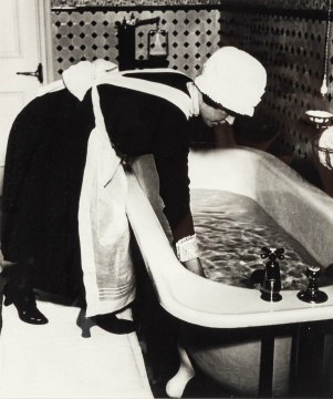 Bill Brandt (British, 1904-1983) Maid Drawing A Bath London, 1933