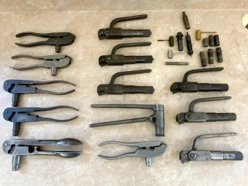 Group of Bullet Molds and Reloading Items