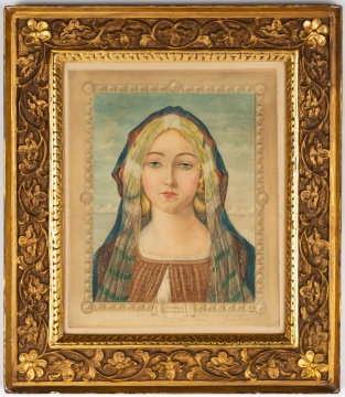 Charles Bird (1856-1916) Sandro Botticelli, Madonna
