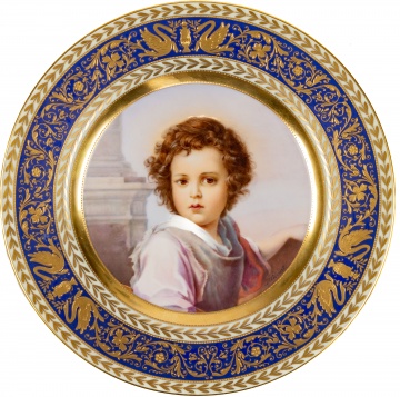 Pirkenhammer Porcelain Plate