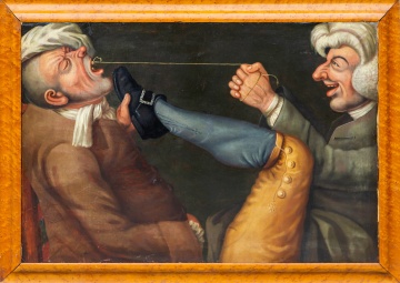 John (Tim Bobbin) Collier (British, 1708–1786) Dentist Painting