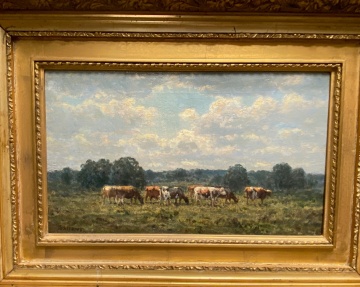 George Arthur Hayes (American, 1854-1945) "The Pasture"