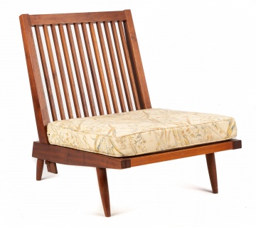 George Nakashima (American, 1905-1990) Cushion Chair