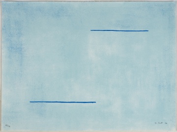 William Scott (1913-1989) "Blue Field"