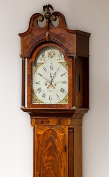 Fine Isaac Schoonmaker Tallcase Clock, Paterson, NJ