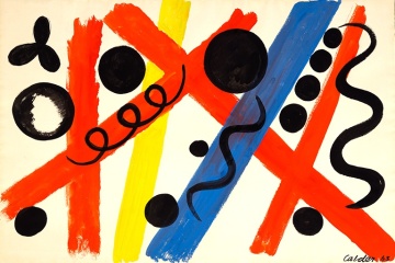 Alexander Calder (American, 1898-1976) "The Beams", 1963