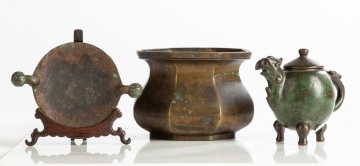 (3) Chinese Bronze Articles