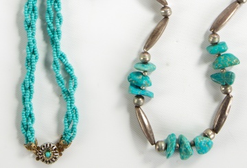 American Southwest Silver & Turquoise Necklaces