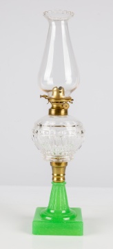 (4) 19th Century Oil Lamps