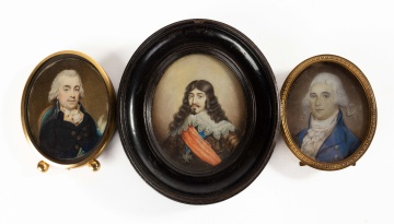 Three 19th Century Miniature Paintings