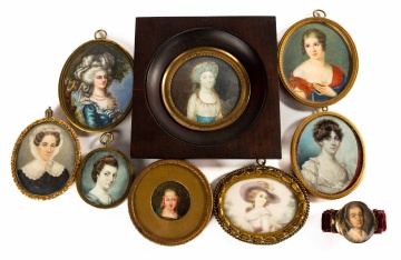 Group of 19th Century Miniature Paintings