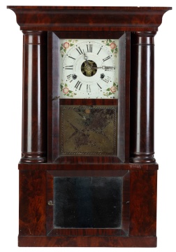 Clarke, Gilbert & Co. Winchester; Hollow Column  Wall Clock