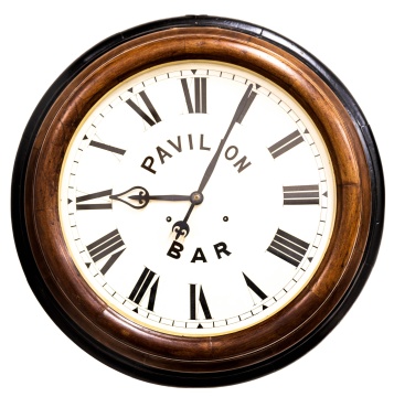Seth Thomas Clock Company, Pavilion Bar Gallery  Clock