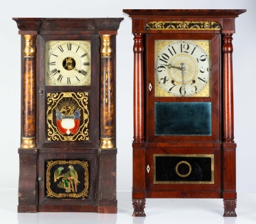 Seth Thomas Shelf Clock and Orton, Preston &  Company Shelf Clock