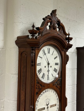 Ithaca No. 0 Bank Calendar Regulator Clock