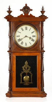 S.C. Spring and Company Shelf Clock