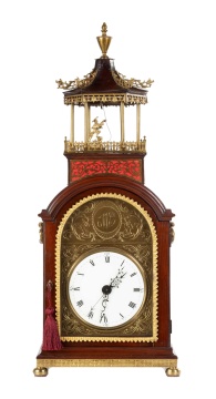Rare Chinese- Made Automaton Bracket Clock