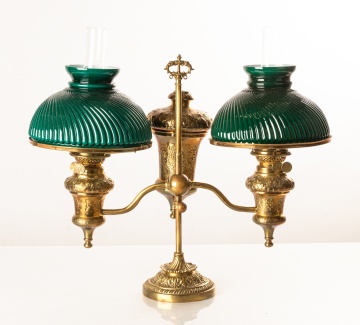 American Double Student Lamp