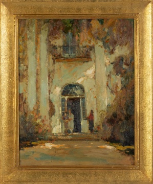 Anthony Thieme (American, 1888-1954) "Doorway"