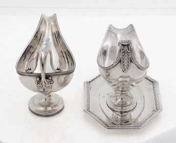 (2) Classical Sterling Silver Gravy Boats