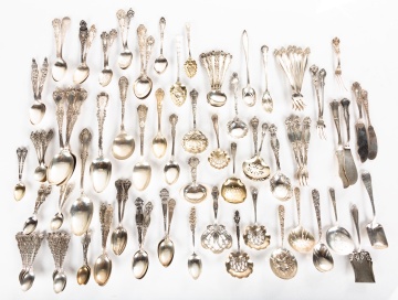 Various Sterling Silver Tableware