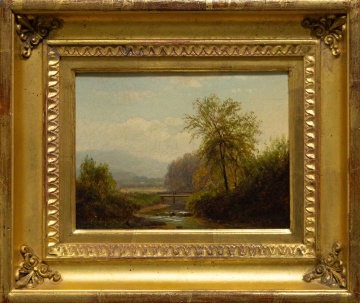 Joseph Antonio Hekking (American, 1830-1903) Hudson River School Landscape