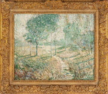 Ernest Lawson (Canadian/American, 1873-1939) Landscape