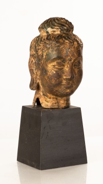 Bronze Head of a Buddha