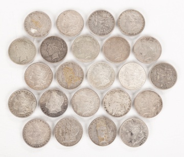 Morgan & Liberty Silver Dollars