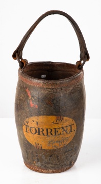 Early 19th Century Leather Fireman's Bucket