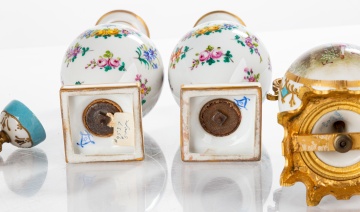 Sevres Porcelain Cabinet Urns