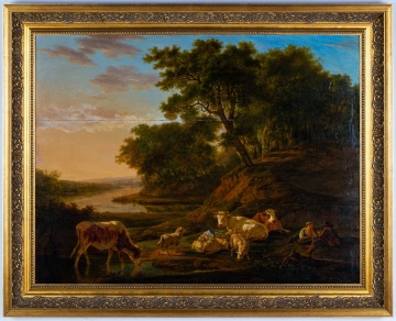 Jacob Van Strij (Dutch, 1756-1815) Pastural Landscape