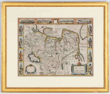 Speed, John (1552-1629) Map of Tartary