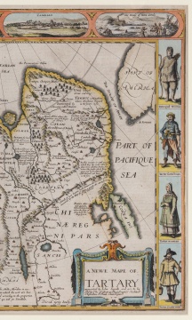 Speed, John (1552-1629) Map of Tartary