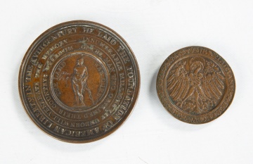 1805 Eccleston Medal of George Washington, 1512  Medallion