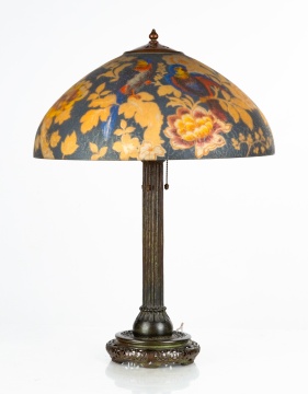 Handel Bird & Butterfly Lamp