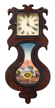 J. C Brown Acorn Wall Clock