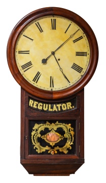 Atkins Clock Co. Regulator No. 2a Wall Clock