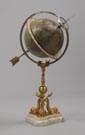 Rare Juvet Globe Table Top Clock