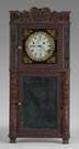 Asa Munger, Auburn, NY, Empire Shelf Clock