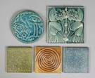 Group of Art Pottery Tiles