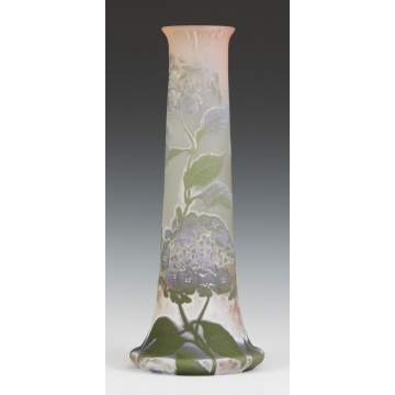 24" Sgn. Galle Cameo Vase