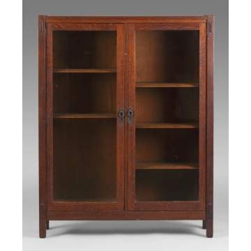 Lifetime 2 Door Oak Bookcase