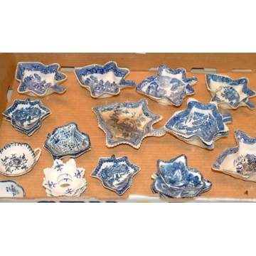 Staffordshire & Other Leaf Shaped Dishes