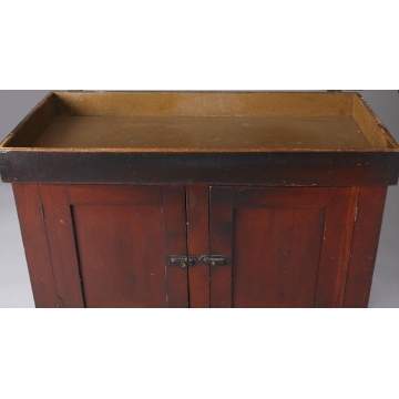 Early 19th Century Pine Dry Sink